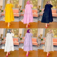 Muslimah Maxi Dress Long Dress Outdoor Dress Jubah Muslimah Plus Size