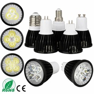 High Power LED Bulb GU10 GU5.3 E27 E14 85-265V MR16 12V 9W 12W 15W LED SpotLight CREE Bulb Bright Li