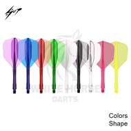 Caliburn Darts Sup Flights - Mono Tone - Integrated Flights [Shape]
