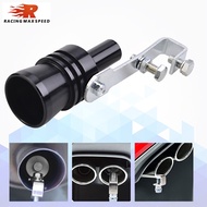 Black&amp;Silver Car Turbmuffler Sound Muffler Simulator Vehicle Refit Device Exhaust Pipe Turbo Sound Whistle Blow Off Car Styling Tunning S M L XL Motorcycle Car Accessories