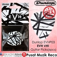 Dunlop EVHP03 Eddie Van Halen EVH VHI Max Grip 0.60mm Guitar Pick Pemetik Gitar Kapok Akustik Elektr