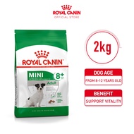 Royal Canin Mini Adult 8+ (2kg) Dry Dog Food - Size Health Nutrition