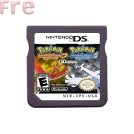 Fre การ์ดเกม Pokemon DS 3DS NDSi NDS Lite 23 in 1 Heart gintama Beauty การ์ดเกมสีดำสีขาว