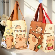 fengjue Canvas Capybara Water Bottle Cover Cartoon Scratch-proof Umbrella Storage Bag Water Bottle C