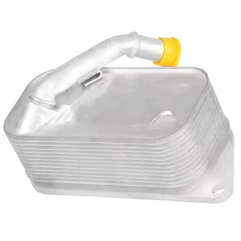 NEW-Aluminum Oil Cooler For BMW E60 E61 E70 128I 320I 525I X3 X6 Z4 Aluminum 5989070201 11427525333