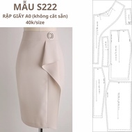 A0 CV S222 PAPER SHEET (NOT PRE-CUT)