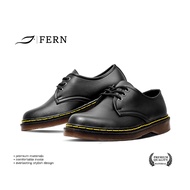 FERN - Birch Gum | Men's Casual Black Derby Boots