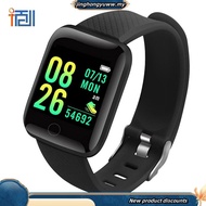 Ready StockD13 / 116 Plus Smart Watch Bluetooth Waterproof Sports Watch Smartwatch Heart Rate Monito