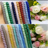 Acrylic Beads Tube Beads 8 mm Tube Stone Beads 8 mm Tube Beads 6 mm Mask Flat Stonegelang keramik St