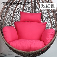 S-T💗Hanging Basket Rattan Chair Cushion Single Washable Removable Washable Bird's Nest Swing Cushion Hanging Chair Cushi