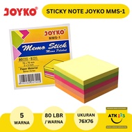 Sticky Note Stick Note Sign Here Joyko Brand Sticky Memo MMS-1