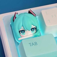 keycap ไทย keycaps keycap Hatsune miku miku miku Keycap Cute Creative Two-Dimensional Merchandise Ca