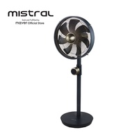 Retrograde by Mistral 12” Metal Stand Fan with Remote MMSF12R