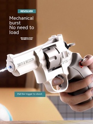 Mechanical Continuous Firing Water Gun Manual Small ZP5 Revolver Pistol Summer Outdoor Beach Poor Toy Mini Water Gun for Kids