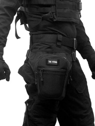 Tactical Leg Bag for Men Motorcycle Riding Oxford Cloth Waist Bag Dy Camp Multi-Functional Strap acr