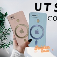 [64] Softcase Oppo A5S A7 A12 A12K A11K F9 A3S A1K Flexible Casing Procamera Motif Circle Logo Trend