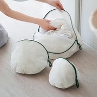 日本霜山 細網眼立體球型洗衣袋三件組(大中小)