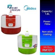 [FREE SHIPPING] Midea 1.8L Jar Rice Cooker MR-SM1861-RD / MR-SM1861-GN