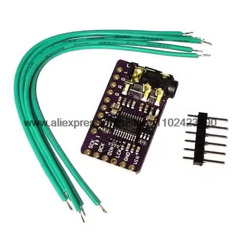 Smart Speaker Modification AUX Output Stereo Dedicated DAC Decoding Board PCM5102