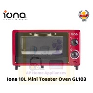 Iona 10L Oven Toaster GL103 | GL 103 (1 Year Warranty)