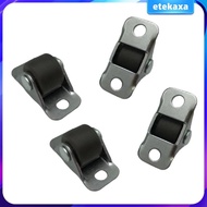 [Etekaxa] 4 Pieces Fixed Castor Wheels Furniture Linear Wheel for Shopping Carts Chair
