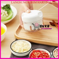 Mini Food Chopper BLENDER Manual Hand Pull Spice Grinder MINI PULL BLENDER