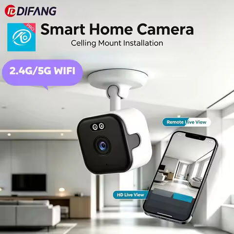 O-Kam Pro 5MP Mini Cube Dual Band WiFi IP Camera Indoor Human Detection Onvif Baby Monitor Two Way A