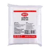 ARO Clear ZIP BAG 9X13 CM. 0.5 Kg. (ARO 9X13 0.5KG.)