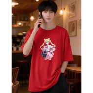 2Y826 [AIYOU] Tshirt Men Lelaki Baju T Shirt   Korean Style Wanita Seluar Plus Size Murah Plus Size 