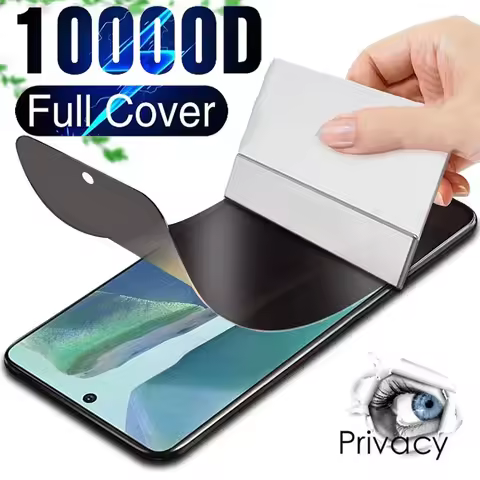Privacy Full Curved Privacy Hydrogel for Realme 11 10 Pro Plus GT Neo 5 3T C55 GT 3 2 Anti SPY Scree