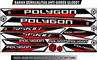 STIKER VARIASI STIKER STRIPING MOTIF POLYGON BIKE SEPEDA STIKER VARIASI