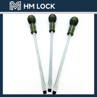 [NEW] KAPUSI GRAY FLAT SCREWDRIVER 6x100mm - 8x250mm k-7130 - GENUINE PRODUCT