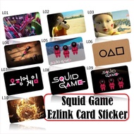 Squid Ezlink Card Sticker