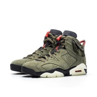 Produced by Cat Dad #Exclusive Pure Original Travis Scott x Air Jordan6 AJ6 TS Joint Joe 6 Olive Gre