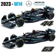 Bburago 1:43 F1 W12 W13 W14  Performance Mercedes-AMG Racing Model Simulation Car Alloy Toy Collecti