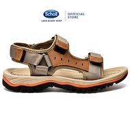 Scholl Mens Beach Sandals Fashion Plus Size：EU38-EU47 รองเท้าสกอลล์-ไบโอ เลสเตอร์ Lester รองเท้ารัดส