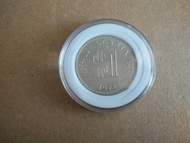 1 Pcs RM1 Coin Year 1971 With Coin Capsule