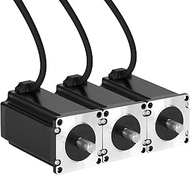 3Pack Nema 23 Stepper Motor 2 Phase 1.8‌°‌ 3.5Nm(495.64oz·in) High Torque Bipolar 110mm 4.2A 1.0Ω 4-