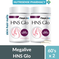 MEGALIVE HNS GLO 2X60's (Hair Supplement)