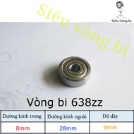 Bearing - bearing 638zz - Standard 8*28*9mm