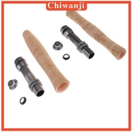 [Chiwanji] Composite Cork Fly Fishing Rod Handle Grip with Reel Seat for Fly Rod Building