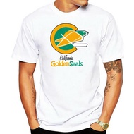 California Golden Seals, Retro, Hockey, Jersey Logo, Throwback, Oakland, San Fra Streetwear Casual T