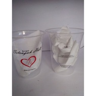 MINIMAL Screen printing plastic cups 12oz 14oz 16oz7 grams 2 colors, minimum order 500 pcs