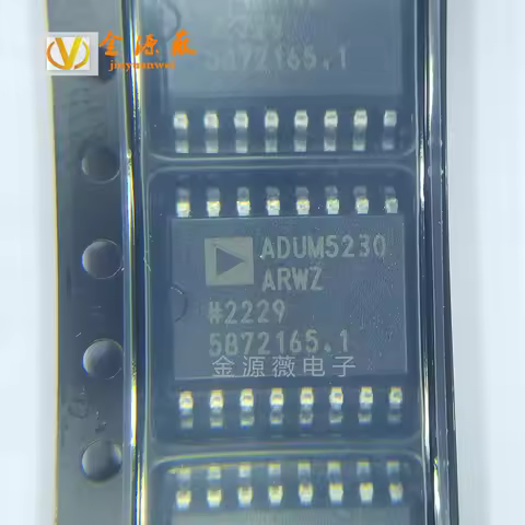 ADUM5230ARWZ-RL SOIC-16-300mil isolated half-bridge driver with integrated high-end power supply