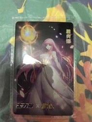 聖鬥士星矢 士力架閃咭 雅典娜閃卡 （非戰隊 龍珠 Jump)