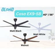 Alpha Cosa EX9 DC Motor Ceiling Fan (5 Blades) 56" / 40"