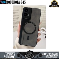 MOTOROLA MOTO G45 G35 G60 G60 PRO Luxury Leather Phone Case Two Tone Combination