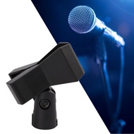 concon Microphone Holder Black Stand 3/8in Screw Hole to 5/8in Flexible Clamp Clip Mount for 20‑36mm