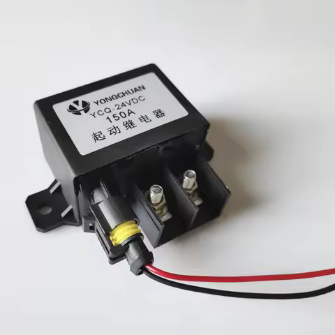 12V24V150A Automotive Relay Preheating Relay to Send Accessories 2324 to Power on and Close