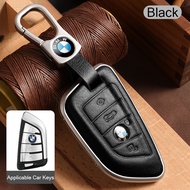 For BMW 2 5 6 7 Series X1 X2 X3 X5 X6 Remote Key Case Cover Cowhide Key Protector Accessories